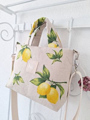 Minishopper Canvas Zitrone