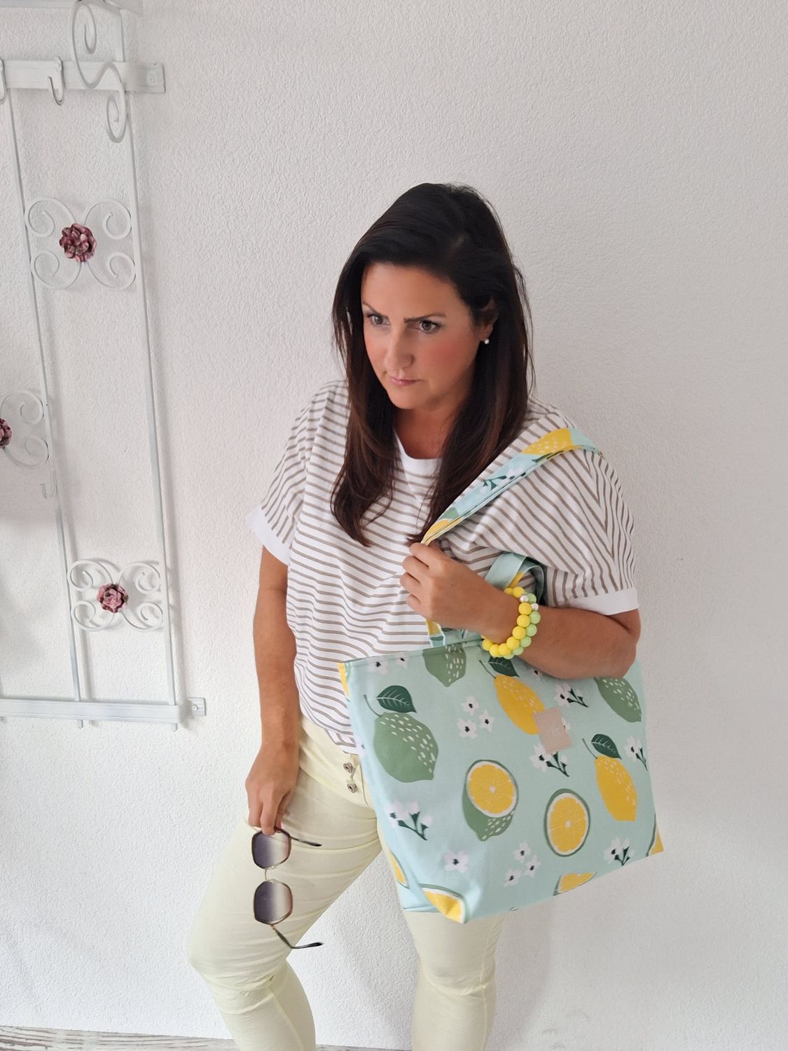Shopper Zitrone Mint