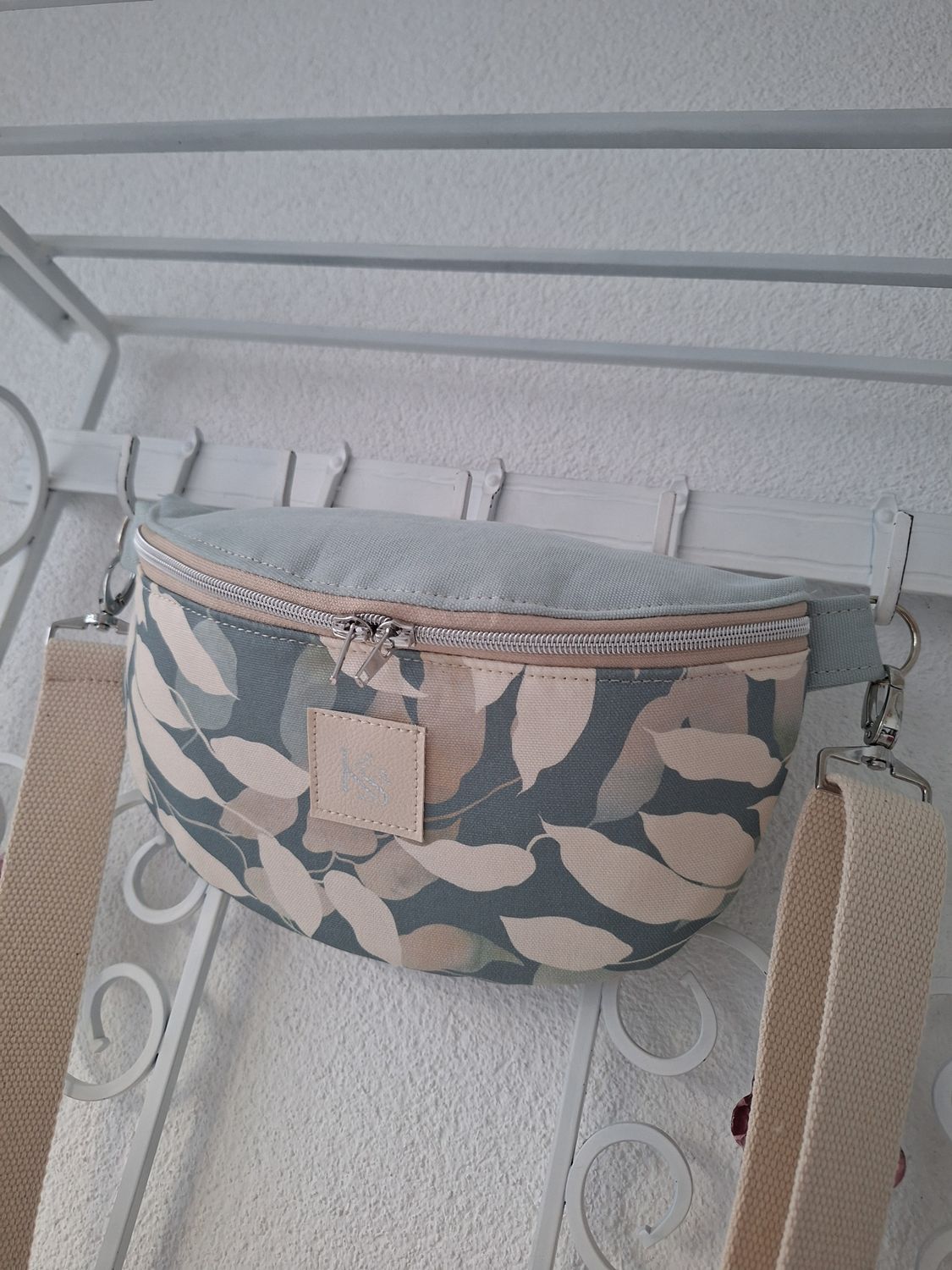 Bodybag Blätter Mint