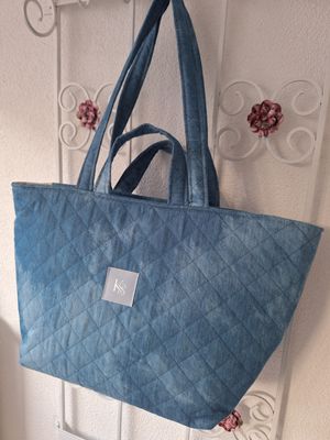 Shopper Jeans Steppstoff