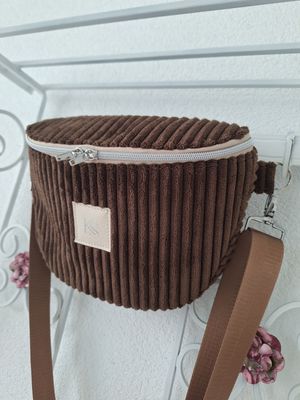 Crossbodybag Cord Braun
