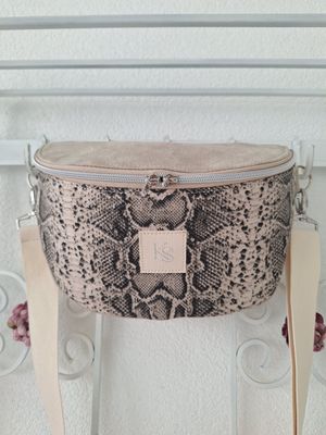 Crossbodybag Schlangenoptik