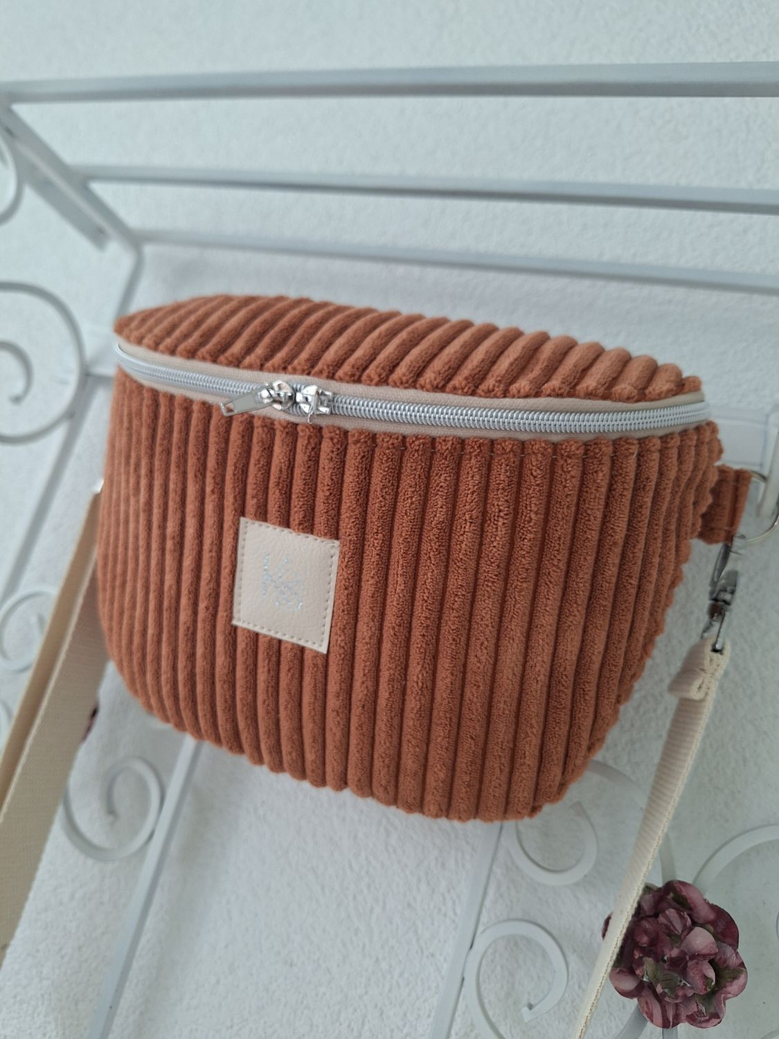 Crossbodybag Cord Rost