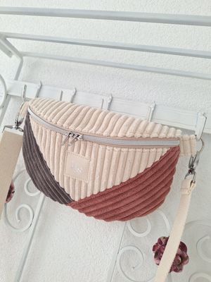 Bodybag Natur/Taupe/Rosenholz