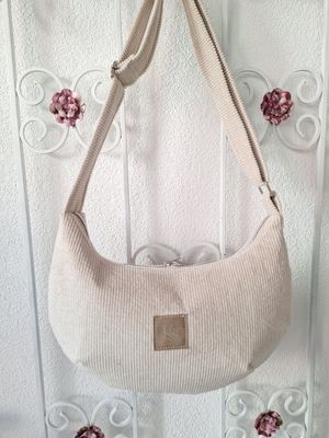 Halfmoonbag Natur Cord