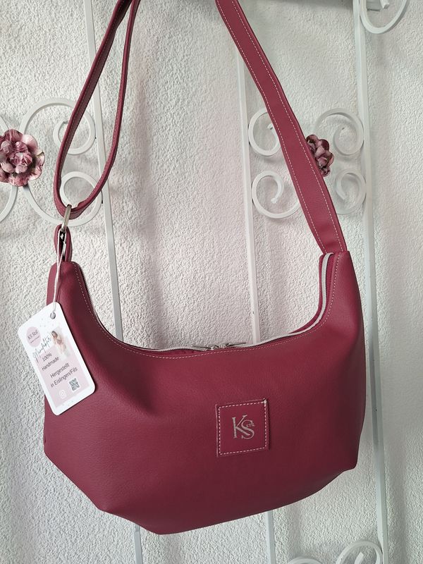 Halfmoonbag Bordeaux