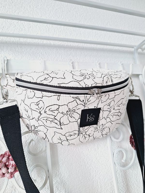 Bodybag Cord Blumen