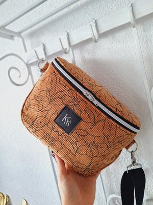 Crossbodybag Cord Blumen