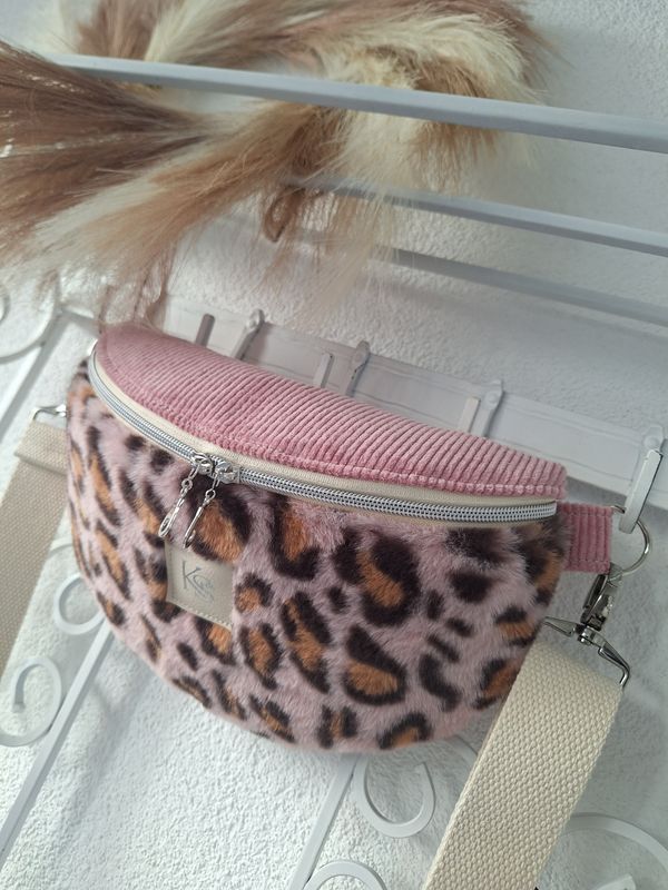 Bodybag Cord/Leo Rosè