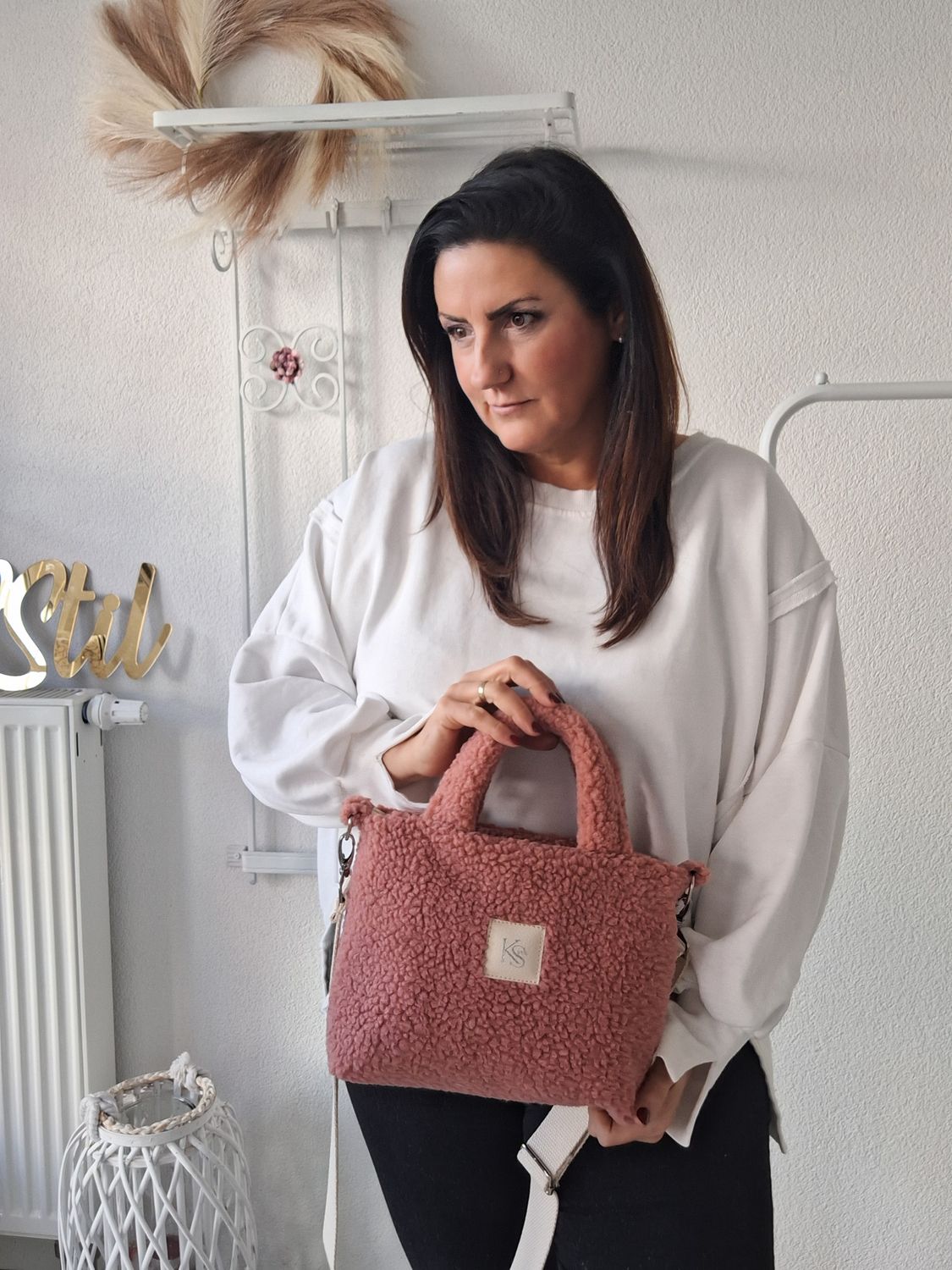 Minishopper Teddy Rosa