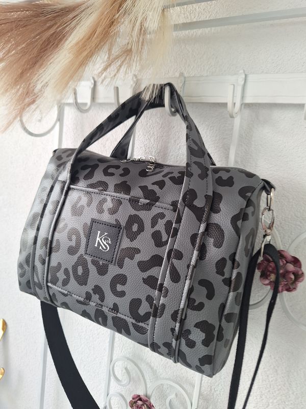 Boston Bag Leo Anthrazit