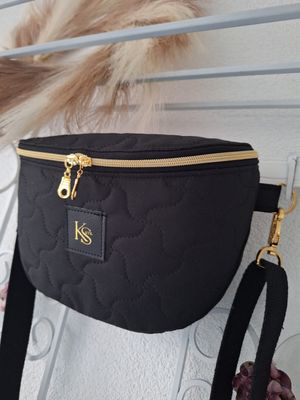 Crossbodybag Schwarz / Gold