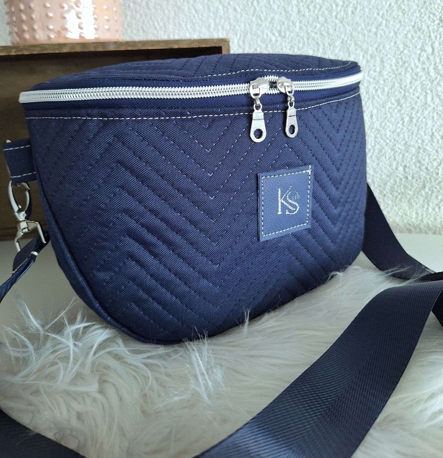Crossbodybag Blau