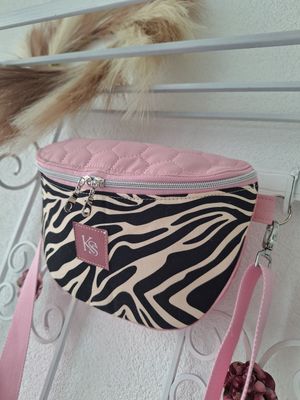 Crossbodybag Zebra / Rosa