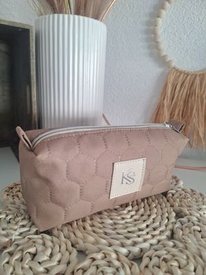 Kosmetiktasche Boxy Beige
