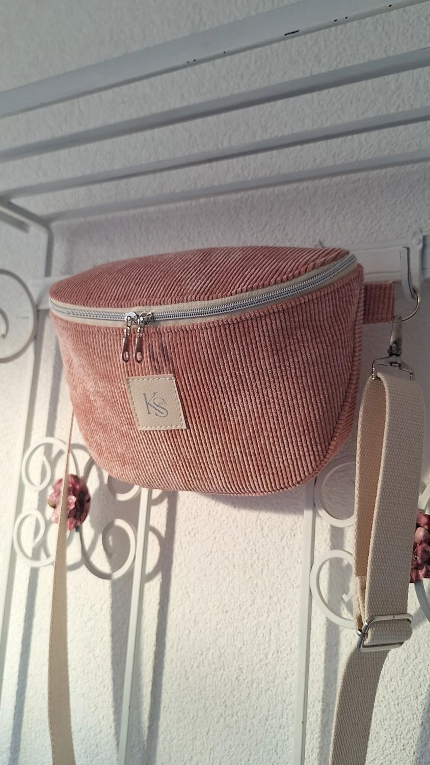 Crossbodybag Rosè/Apricot