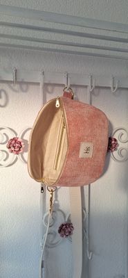 Crossbodybag Rosè / Apricot