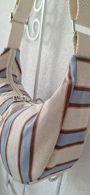 Halfmoonbag Streifen