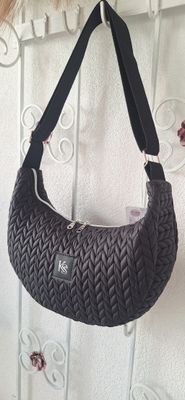Halfmoonbag Schwarz