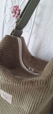 Rucksack Shopper Cord Olive