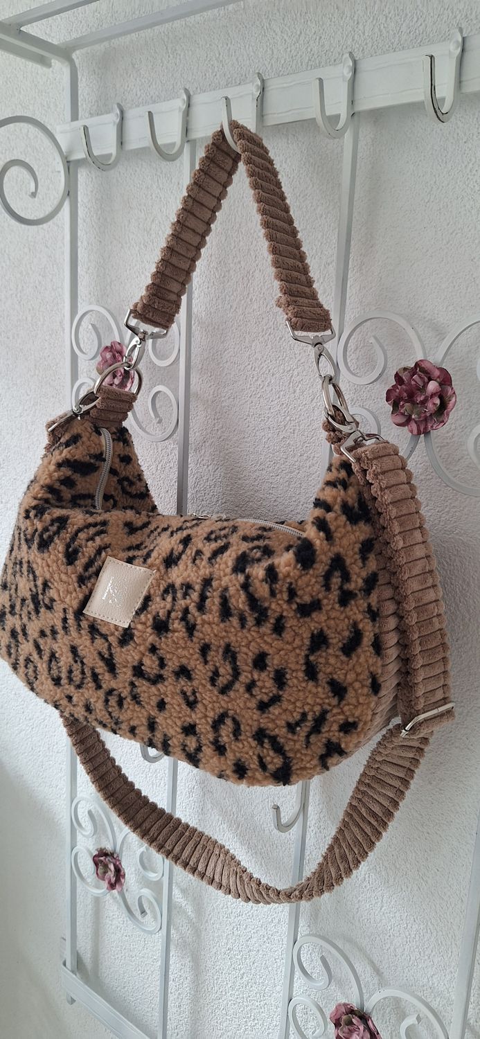 Daily Bag Cord Beige / Teddy Leo
