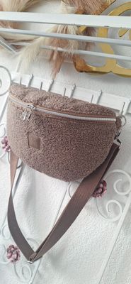 Bodybag Bouclè Taupe