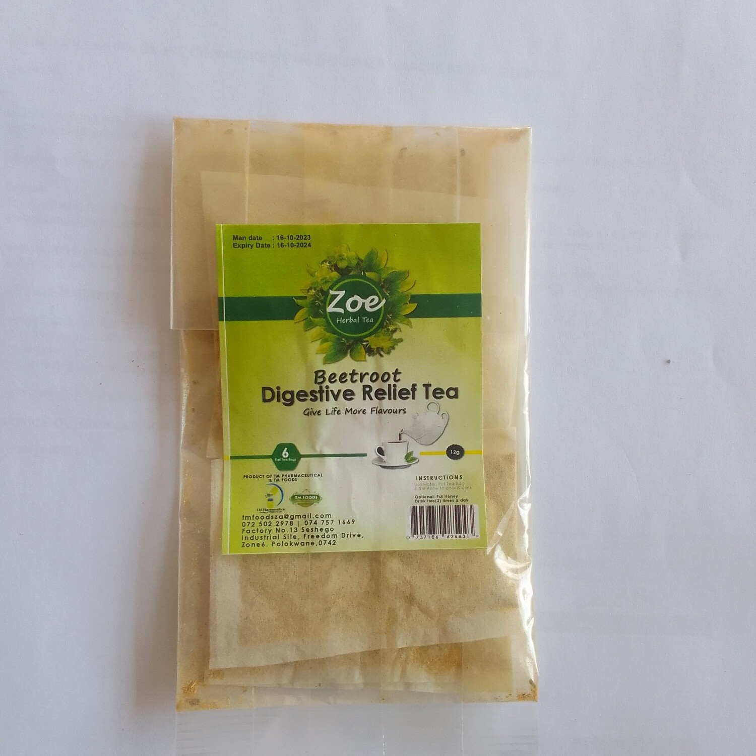 Zoe Digestive Relief Tea