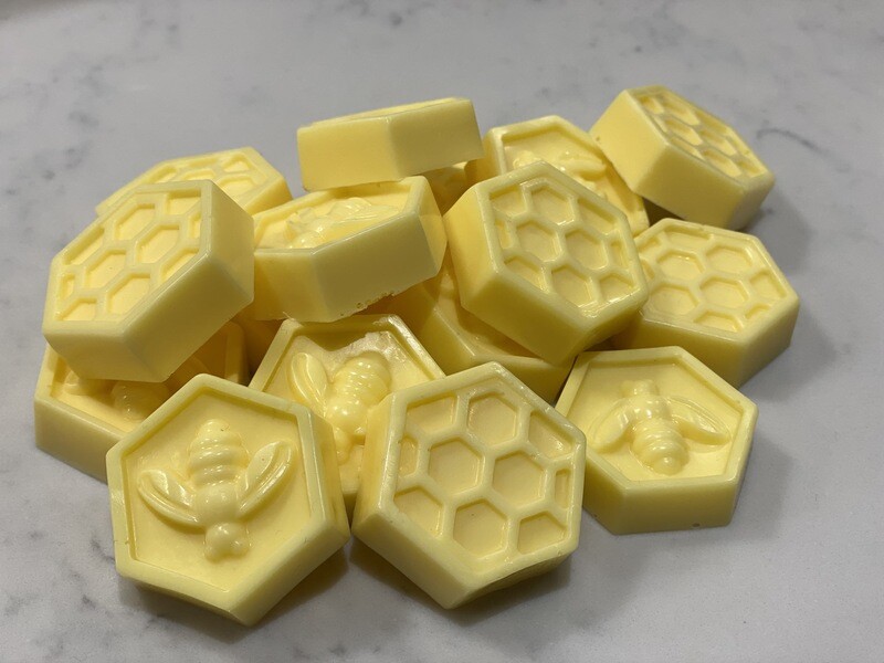 Honeybee/Honeycomb Soaps - Choose your own colours and scents