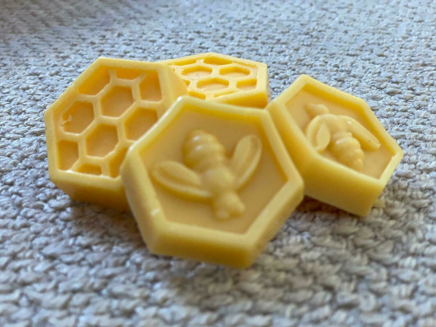 Honeybee/Honeycomb Soaps - Choose your own colours and scents