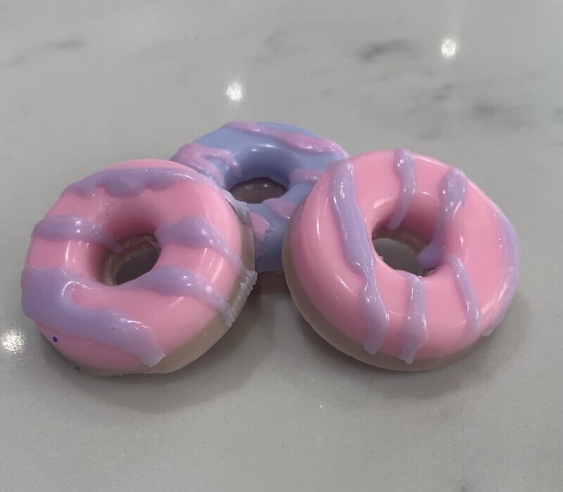Mini Doughnut Soaps - Wedding, special occasion and party gifts - Choose your own colours and scents