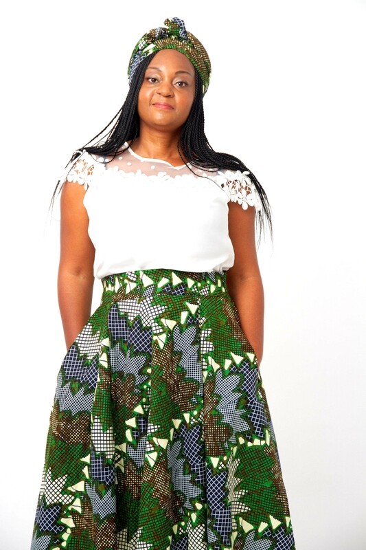 Eva green Midi Skirt