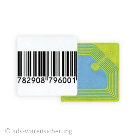 Premium Klebeetikett 5 x 5 cm Barcode