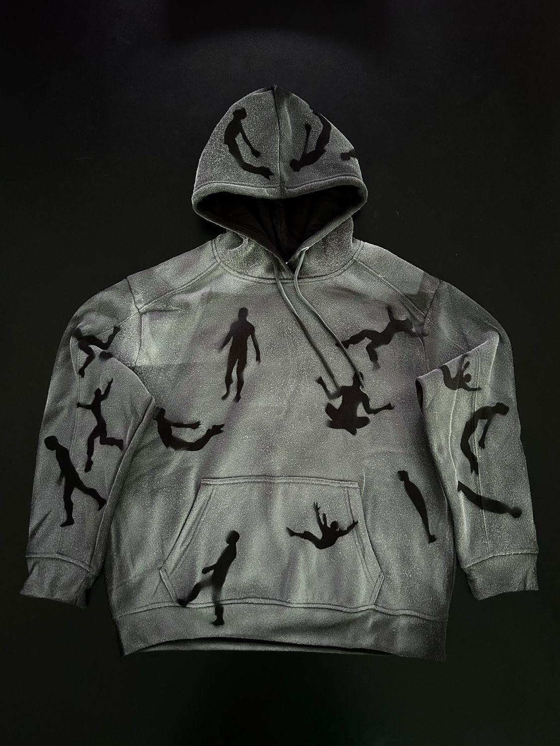 ‘Trapped in thought’ Black hoodie