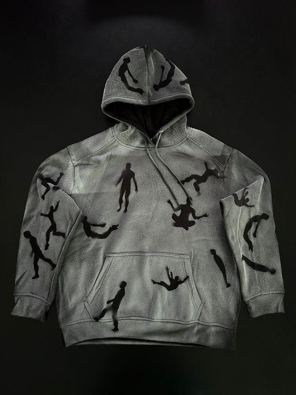 ‘Trapped in thought’ Black hoodie