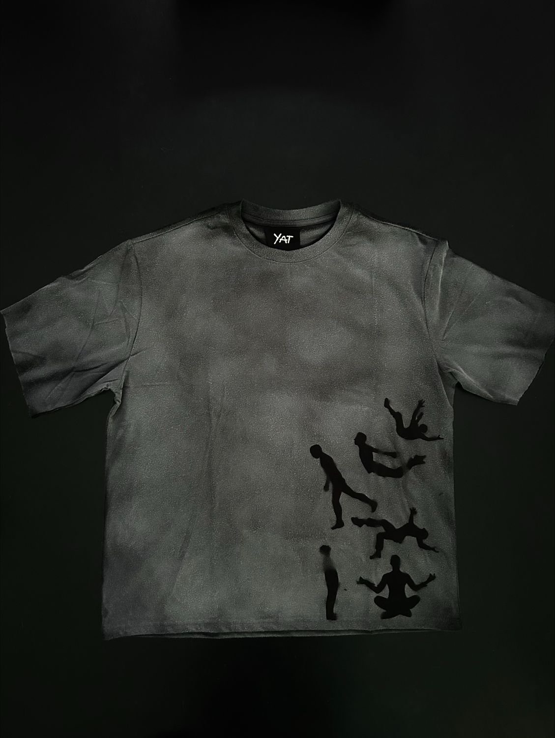 'Trapped in thought' oversized T-shirt