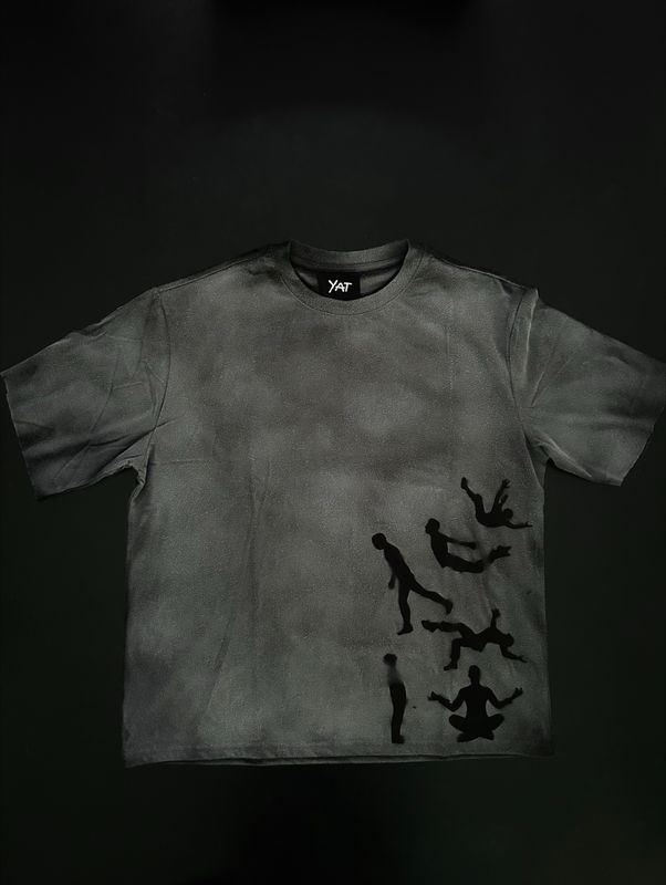 'Trapped in thought' oversized T-shirt