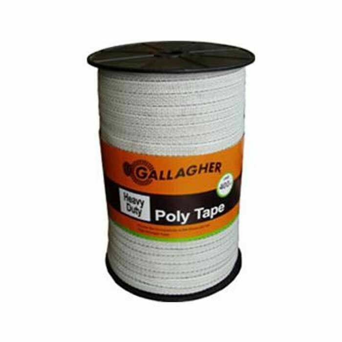 Gallagher Poly Tape 40mm x 400m G62366