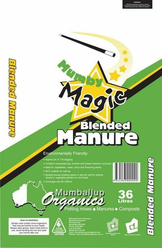 Mumballup Mumby Magic Blended Manure