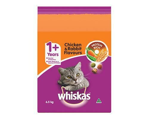 Whiskas Adult Chicken & Rabbit 6.5kg