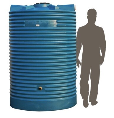 Coerco 1,500 Litre Slimline Poly Water Tank