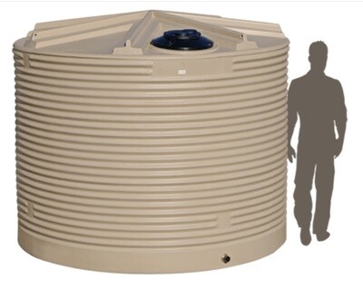 Coerco 9,500 Litre Premium Corrugated Poly Water Tank