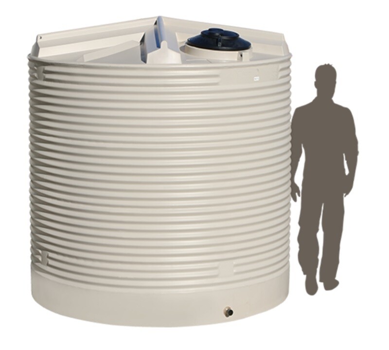 Coerco 9,000 Litre Premium Corrugated Poly Water Tank