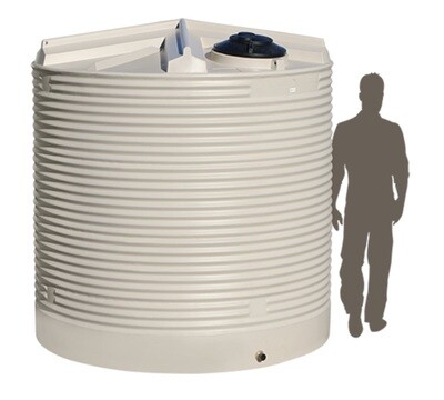 Coerco 9,000 Litre Premium Corrugated Poly Water Tank