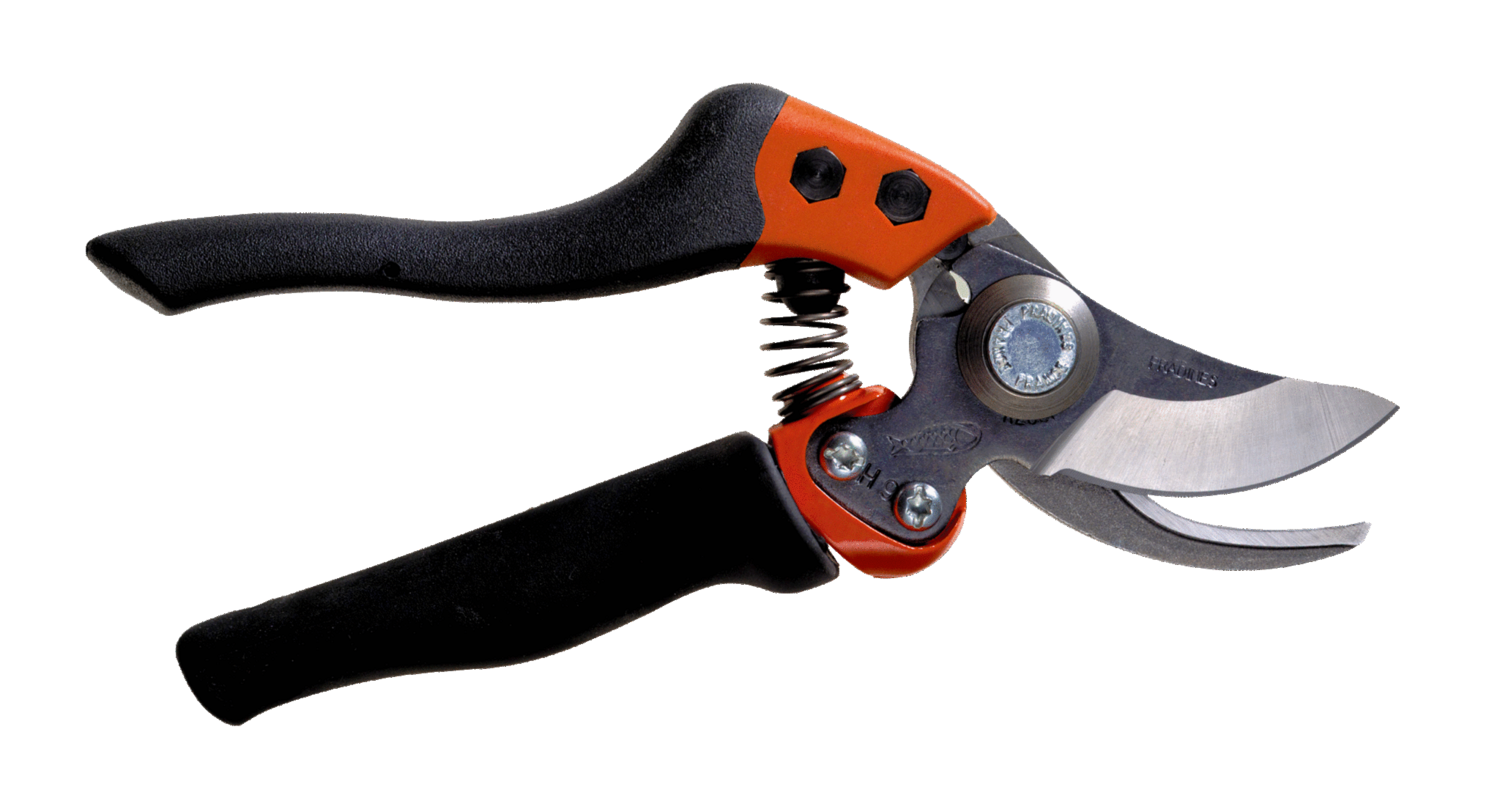 Bahco ERGO™ Bypass Secateurs with Elastomer Coated Fixed Handle  PX, Hand Preference: Right Handed, Hand Size: Medium, Handle: Rolling