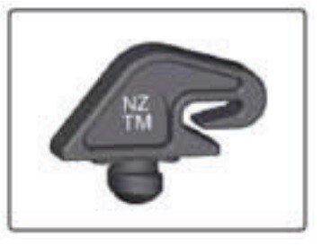 Eco Trellis Post Permanent Wire Clip, pk 1000