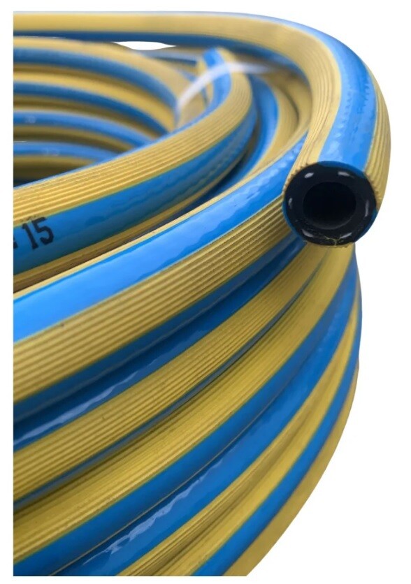 Air and Water Hose, Blue/Yellow, 25mm