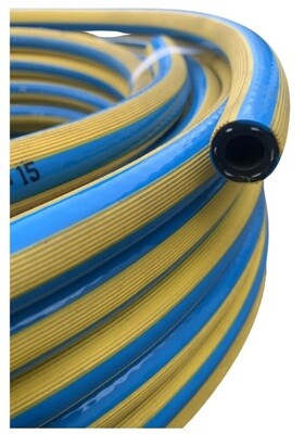 Air and Water Hose, Blue/Yellow, 25mm