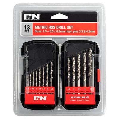 P&N Metric Jobber Drill Set - HSS