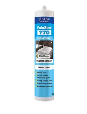 FulaSeal 770 Sanitary Silicone, 300g