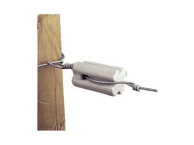 Gallagher Porcelain Bullnose Strain Insulator G69203